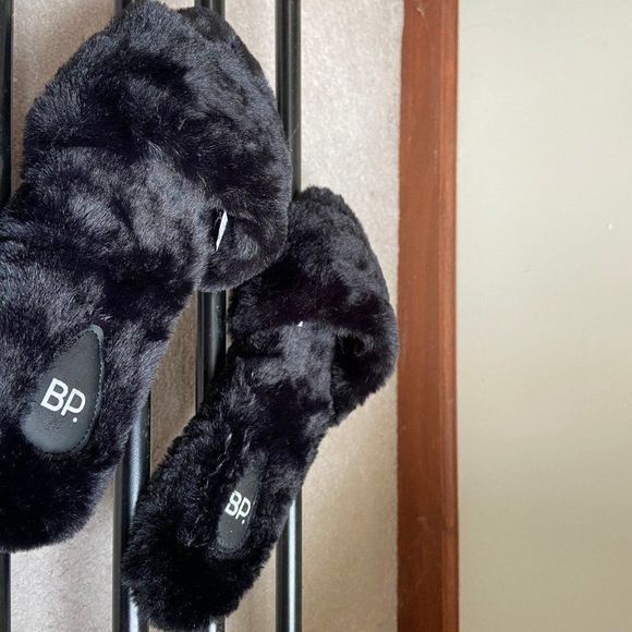 BP Women Livie Fluffy Plush Slippers - BRAND NEW - NWOB - Picture 4 of 8